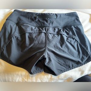 Black lululemon shorts